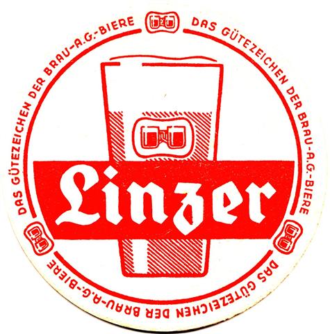 linz o-a brau ag linzer 2b (rund215-rundlauf-bierglas-rot)